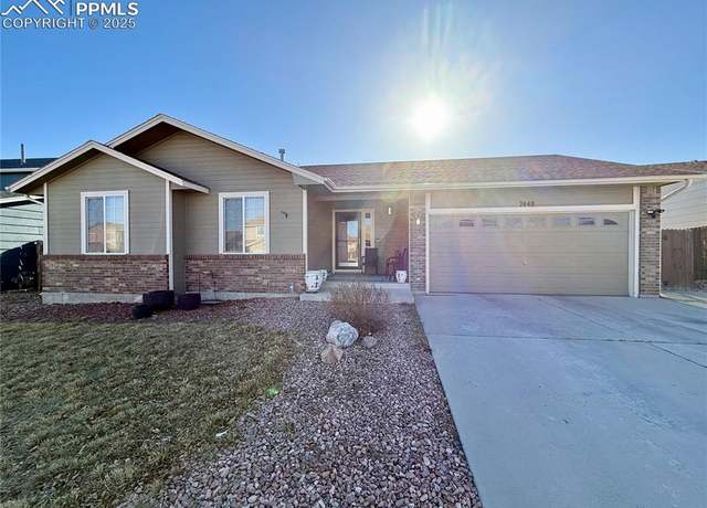 Property at 7448 Twin Valley Ter, Colorado Springs, CO 80925, 5 beds, 3 baths