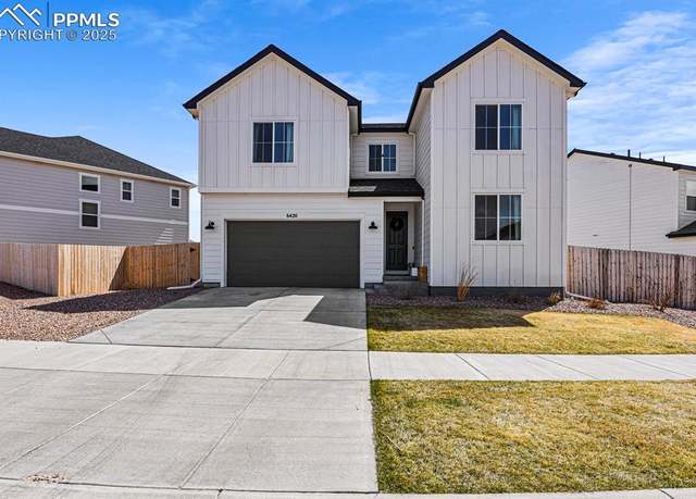 Property at 6420 Bodacious Cir, Colorado Springs, CO 80923, 5 beds, 4 baths
