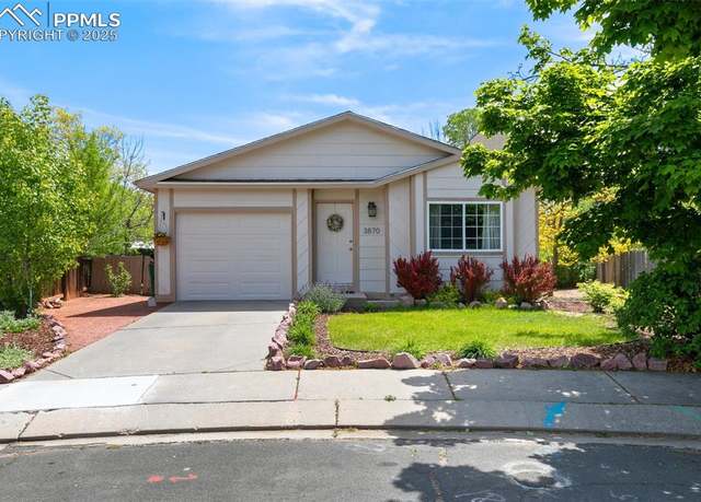 Property at 3870 Chinawood Ct, Colorado Springs, CO 80918, 3 beds, 2 baths