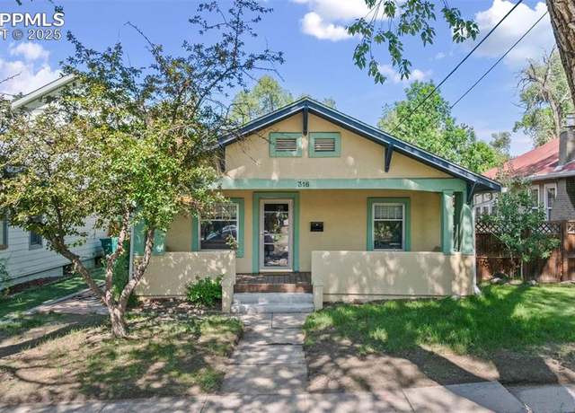 Property at 316 Custer Ave, Colorado Springs, CO 80903, 3 beds, 2 baths