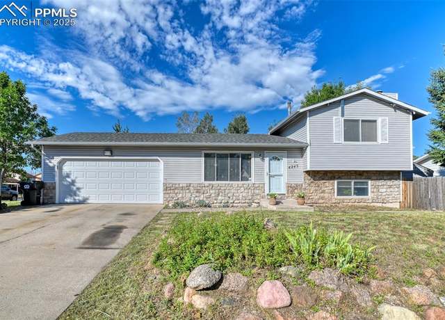 Property at 4243 Gatewood Dr, Colorado Springs, CO 80916, 4 beds, 2 baths