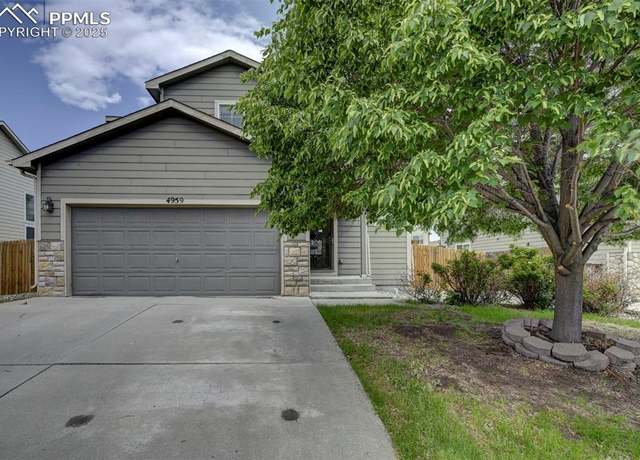 Property at 4959 Gami Way, Colorado Springs, CO 80911, 3 beds, 2.5 baths