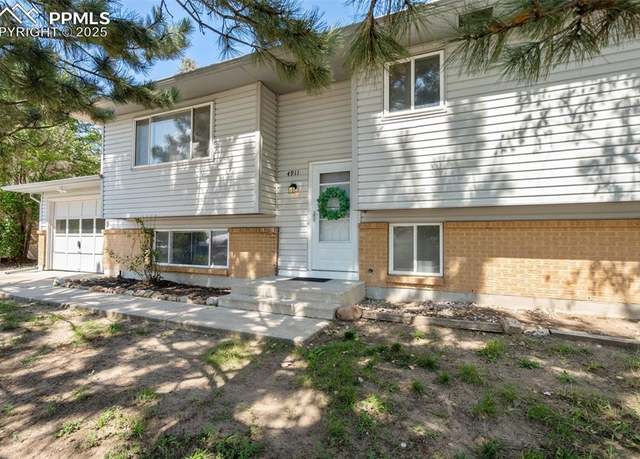 Property at 4911 Sonata Dr, Colorado Springs, CO 80918, 5 beds, 2 baths
