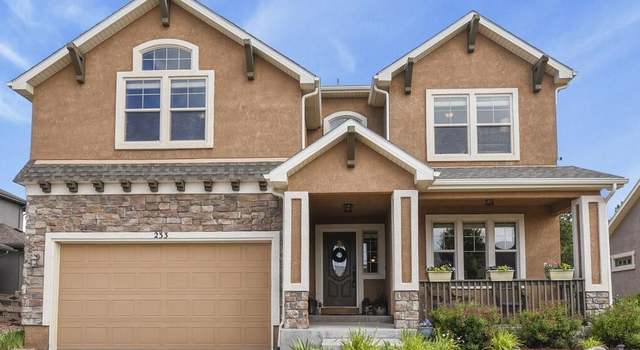 Photo of 233 Coyote Willow Dr, Colorado Springs, CO 80921