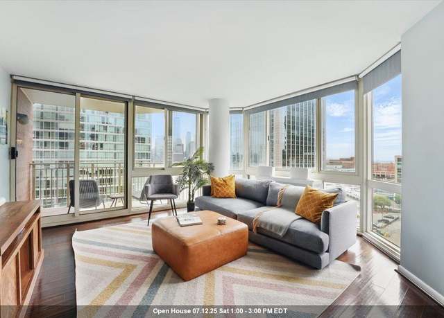 Property at 20 2ND St #1209, Jersey City, NJ 07302, 3 beds, 2 baths
