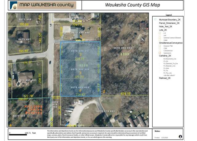 Property at Lt2-Lt4 N Lannon Rd, Lannon, WI 53046