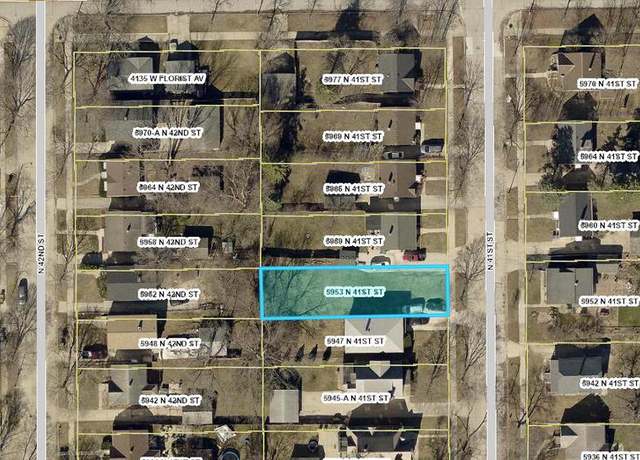Property at 5953 N 41st St, Milwaukee, WI 53209