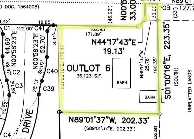 Property at Outlot 6 County Road J Rd, Sheboygan, WI 53083