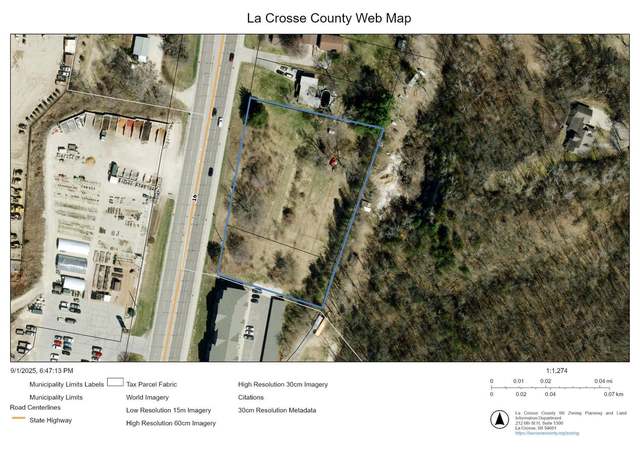 Property at 0000 State Road 16, La Crosse, WI 54601