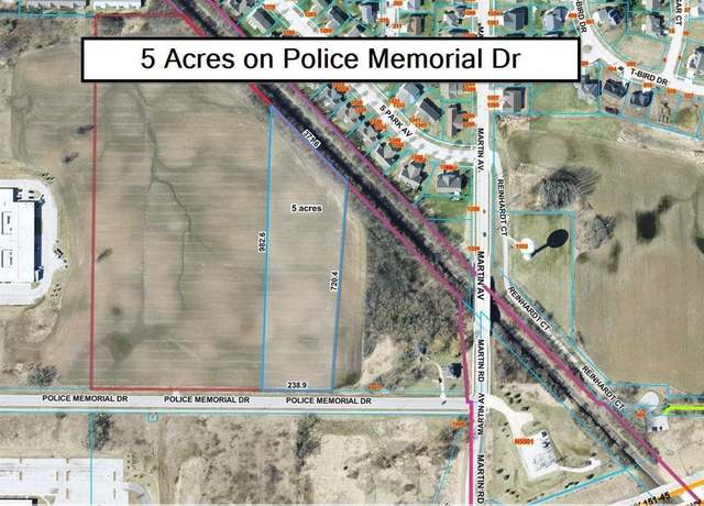 Property at Lt0 Police Memorial Dr, Fond Du Lac, WI 54935