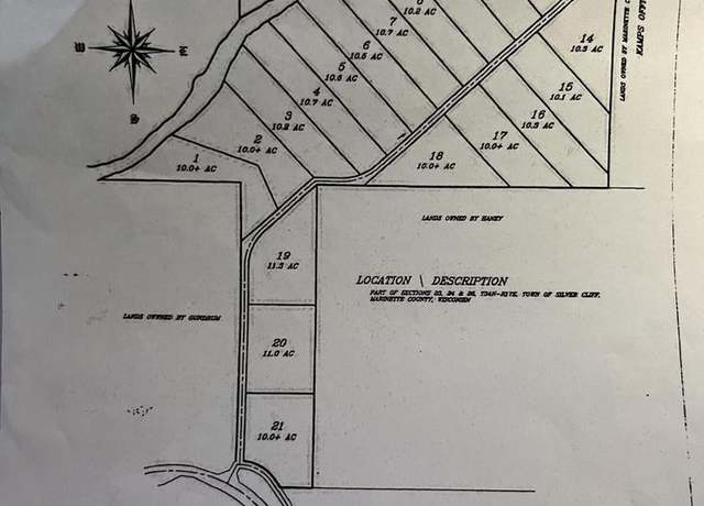 Property at Lt2 Bluebird Rd Unit Sections 23,24,25, Silver Cliff, WI 54104