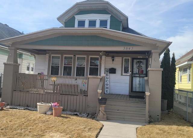 Property at 3843 N 25th St, Milwaukee, WI 53206, 2 beds, 1 bath