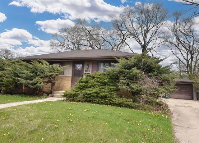 Property at 8600 W Crossfield Ave, Milwaukee, WI 53225, 3 beds, 1 bath