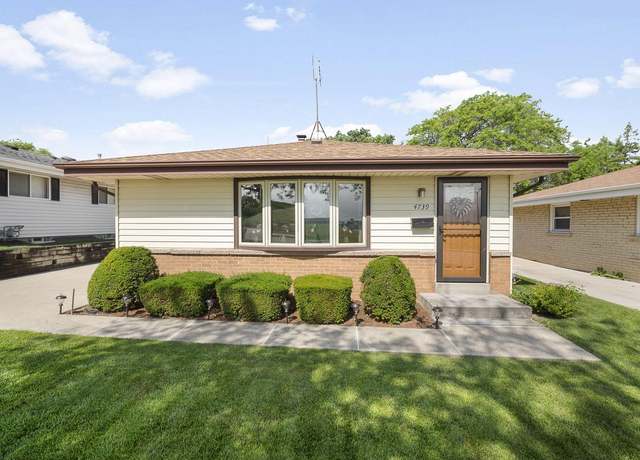 Property at 4739 S 20th St, Milwaukee, WI 53221, 3 beds, 2 baths