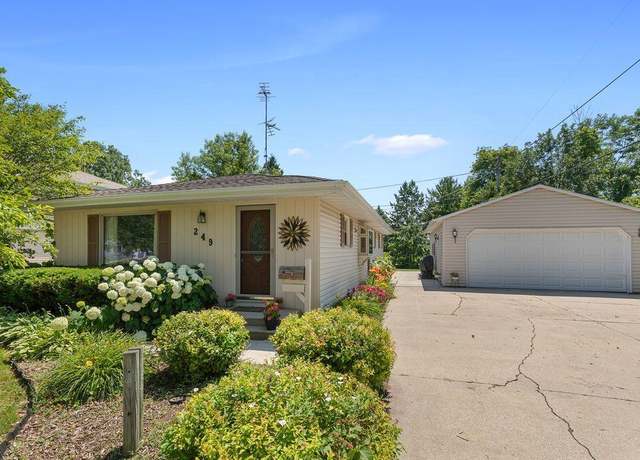 Property at 249 Shelly Dr, Sheboygan Falls, WI 53085, 3 beds, 1.5 baths