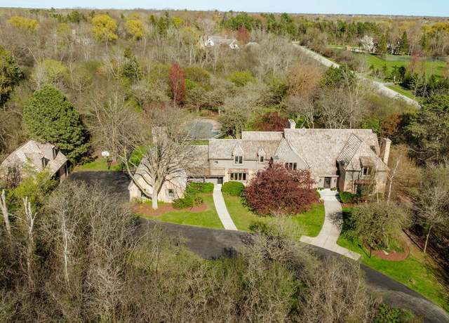 Property at 9320 N Valley Hill Rd, River Hills, WI 53217, 5 beds, 4.5 baths
