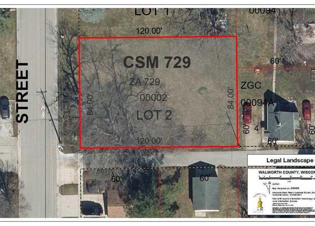 Property at Lt2 Sage St, Lake Geneva, WI 53147