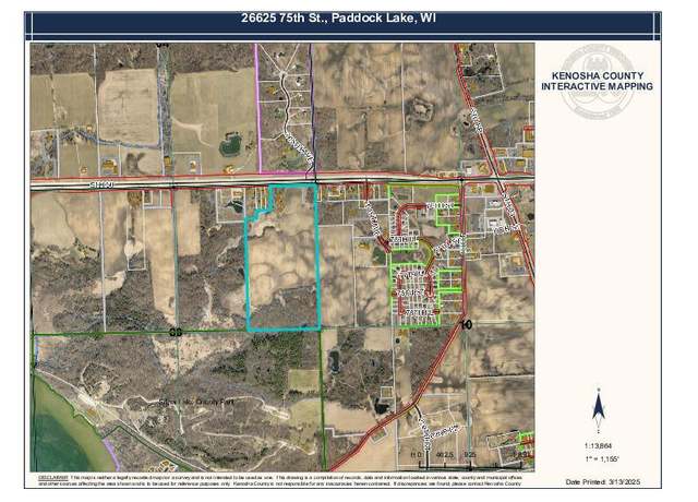 Property at 26625 75th St, Salem, WI 53168