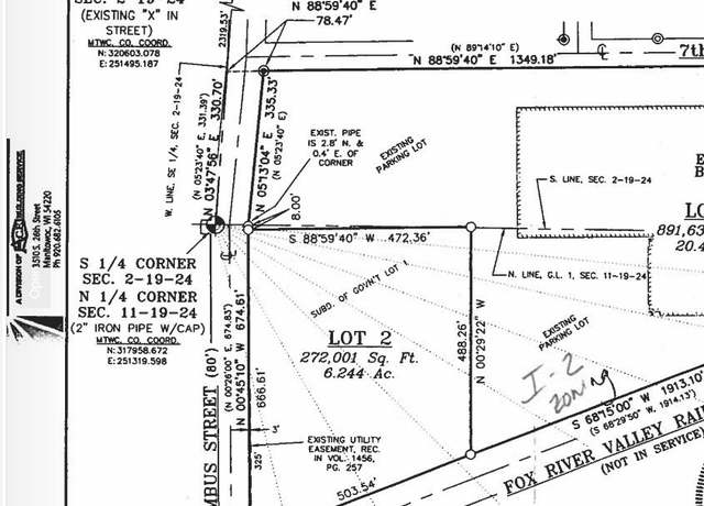 Property at Lt1 Columbus St, Two Rivers, WI 54241