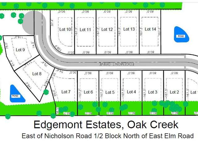 Property at Lt3 Edgemont Dr, Oak Creek, WI 53154