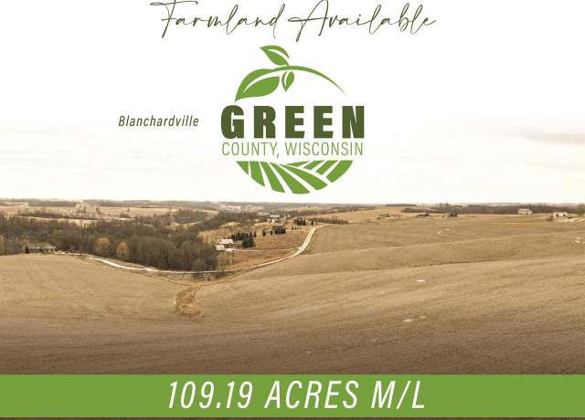 Property at 109.19� Acres Gould Hill Rd, Blanchardville, WI 53516