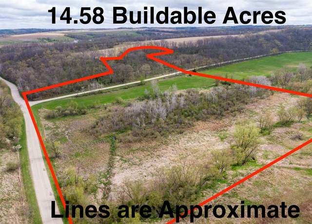 Property at 14.58 AC Disrud Rd, Blanchardville, WI 53516