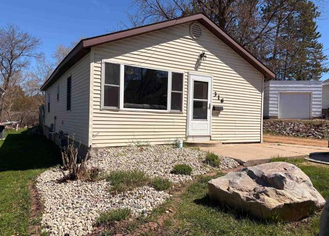 Property at 316 Abner St, Rhinelander, WI 54501, 2 beds, 1 bath