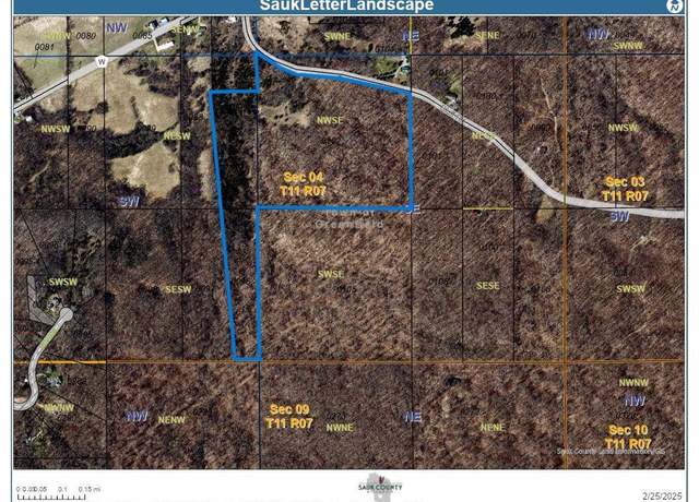 Property at 52.5 Acres Bluff Rd, Baraboo, WI 53913