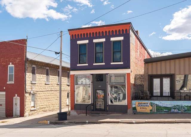 Property at 197 Main St, Lansing, IA 52151, 1 bed, 3 baths