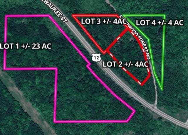 Property at Lot 4 Sherwood Forest Rd, Whitewater, WI 53190