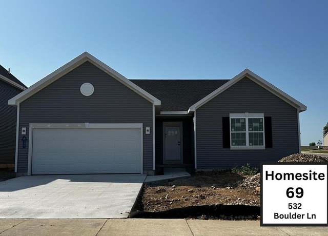 Property at 532 Boulder Ln, Stoughton, WI 53589, 3 beds, 2 baths