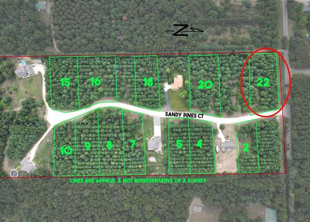 Property at Lot 22 Sandy Pines Ct, Redgranite, WI 54970