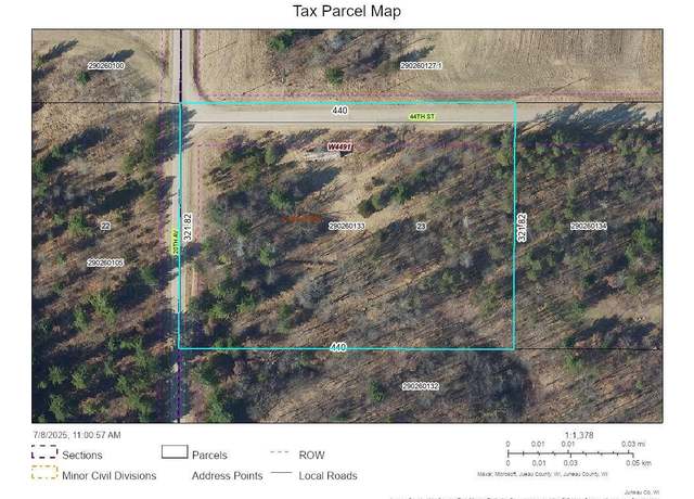 Property at W4491 44th St, Mauston, WI 53948