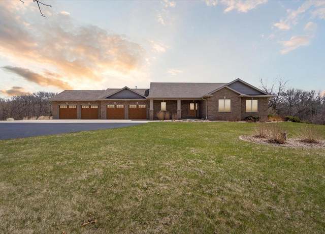 Property at 5968 N West Rotamer Rd, Milton, WI 53563, 4 beds, 3 baths