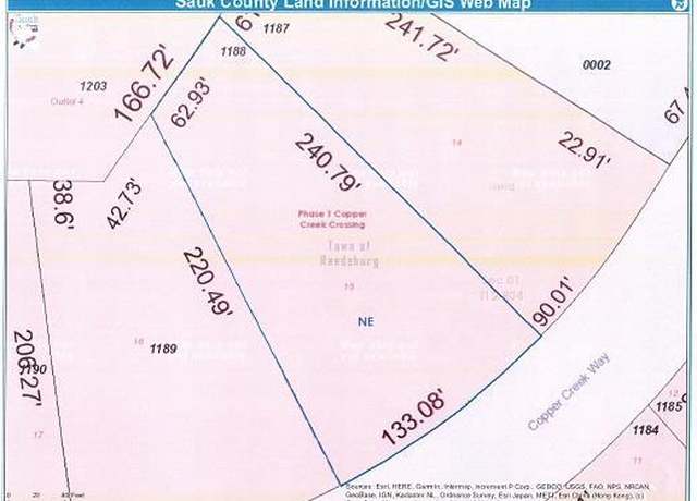 Property at L 15 Copper Creek Way, Reedsburg, WI 53959