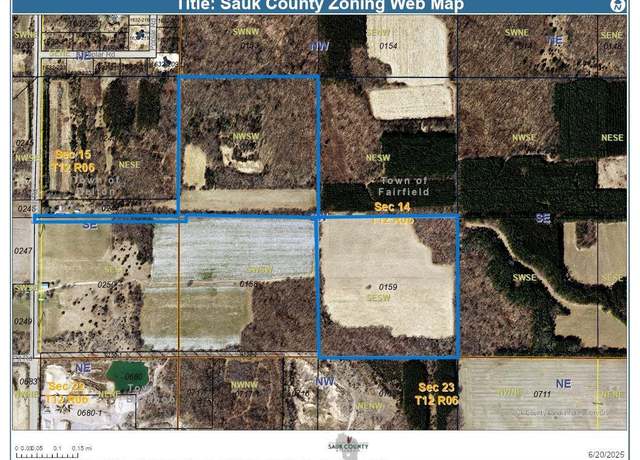 Property at 80.68 Acres Fox Hill Rd Rd, Baraboo, WI 53913