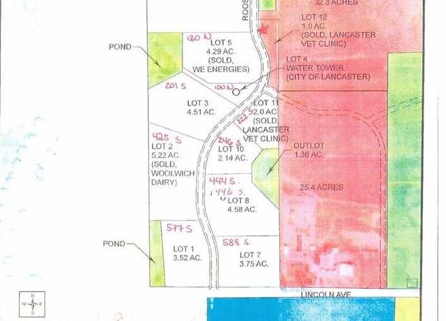 Property at 201 S Roosevelt St, Lancaster, WI 53813