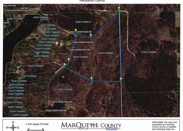 Property at Lot 1`CSM 2309 Deer Run, Montello, WI 53949