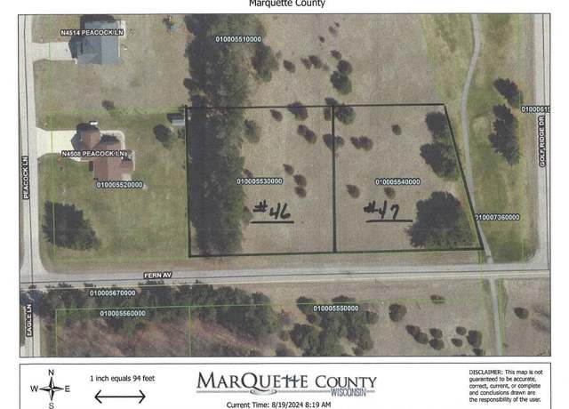 Property at Lot 46 Fern, Montello, WI 53949