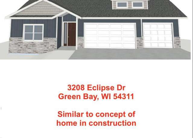 Property at 3208 Eclipse Dr, Green Bay, WI 54311, 3 beds, 2.5 baths