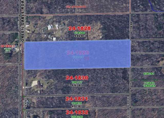 Property at Green Gable Rd, Marinette, WI 54143