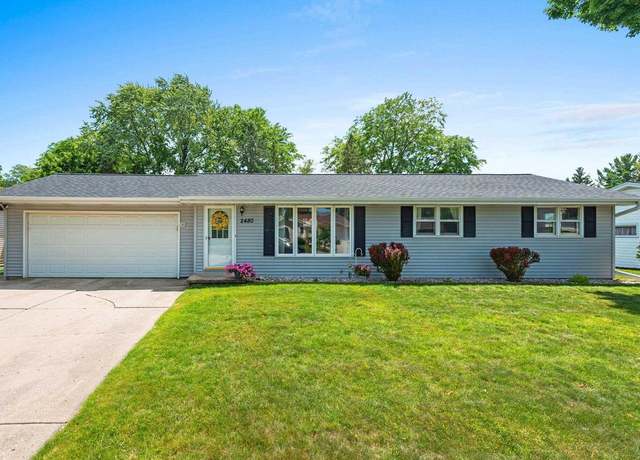 Property at 2480 Eileen St, Green Bay, WI 54311, 3 beds, 1 bath