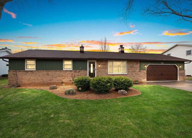 Property at 58 Partridge Ct, Appleton, WI 54915, 4 beds, 3 baths
