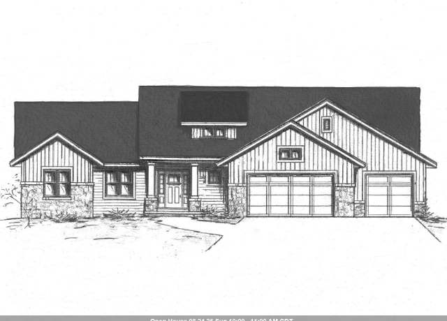 Property at 4050 N Rose Meadow Ln, Grand Chute, WI 54913, 4 beds, 3.5 baths