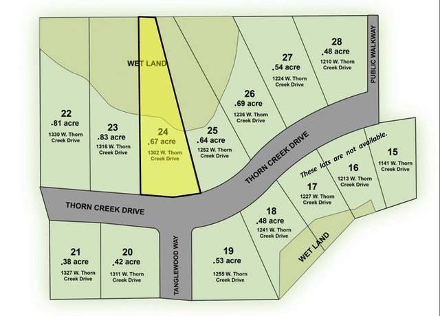 Property at 1302 W Thorn Creek Dr, Hilbert, WI 54129