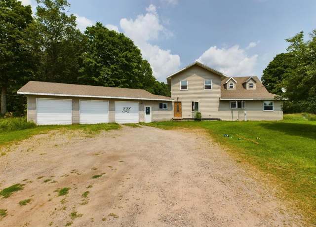 Property at 4484 Peshtigo River Rd, Laona, WI 54541, 4 beds, 3 baths