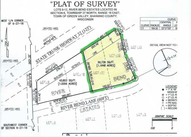 Property at River Bend Ln, Cecil, WI 54111