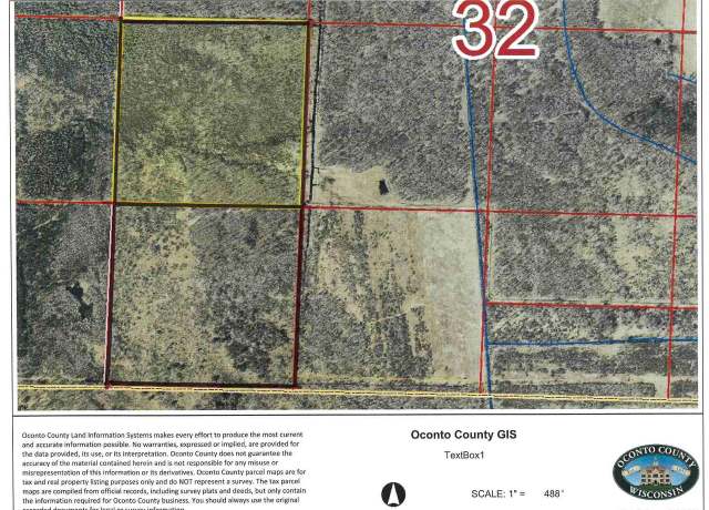 Property at County Road R, Cecil, WI 54111