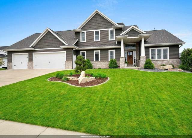 Property at 2636 Moose Creek Trl, Green Bay, WI 54313, 5 beds, 3.5 baths