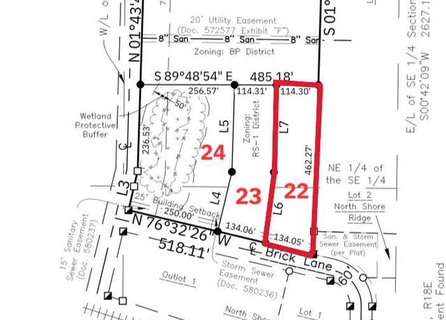 Property at Brick Ln, Menasha, WI 54952